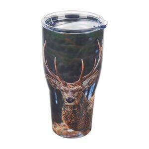 Stainless Steel Deer Tumbler 30 Oz